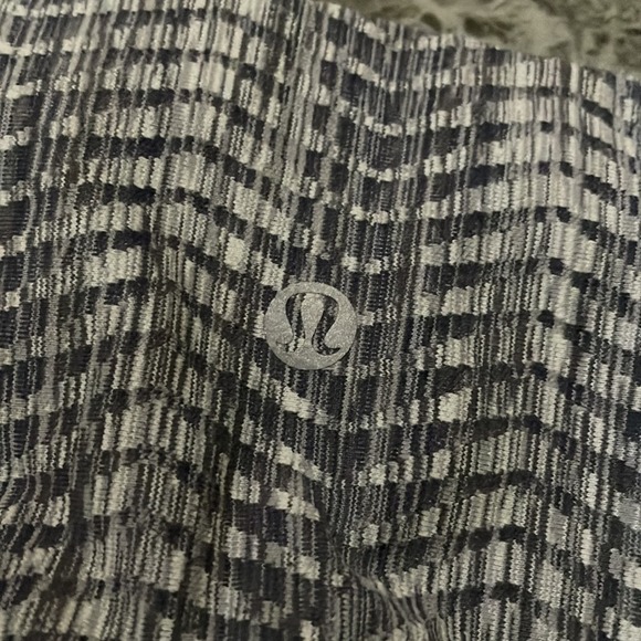 Lululemon Luon Wunder Under Hi-Rise 7/8 25" Arrow Jacquard Battleship Leggings 4 - Picture 5 of 11